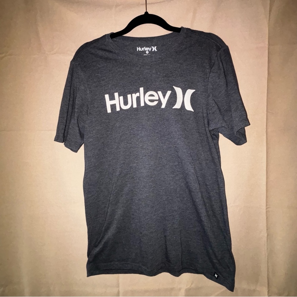 Hurley Men's Gray T-Shirt, medium